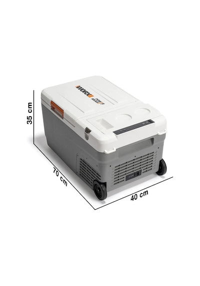 Worx Wx876.9 12/24/220volt 22litre Kompresörlü Oto Buzdolabı Akü Dahil Değildir