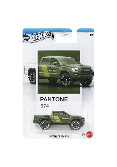 Silver Series Pantone '20 Toyota Tacoma Diecast Car 574
