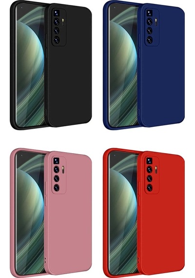 Xiaomi Mi 10 Ultra Campro Serisi Korumalı Silikon Kılıf -Al3427
