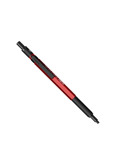 Scrikss Graph-x 2b 0.5 Kırmızı Gizli Uç Mekanik Kurşun Kalem