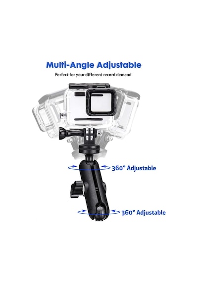 Eyeon Kamera Bisiklet Motosiklet Tutacağı Gidon Tutacağı 360 Ayarlanabilir Evrensel Metal Bisiklet Motosiklet Moto Tutacağı 1/4 Dişli Go Pro Hero 10/9/8/7/6/5/4 Session Max 360 One R X İçin Siyah Eyeon Kamera Bisiklet Motosiklet Tutacağı Gidon Tutacağı 360 Ayarlanabilir Evrensel Metal Bisiklet Motosiklet Moto Tutacağı 1/4 Dişli Go Pro Hero 10/9/8/7/6/5/4 Session Max 360 One R X İçin Siyah