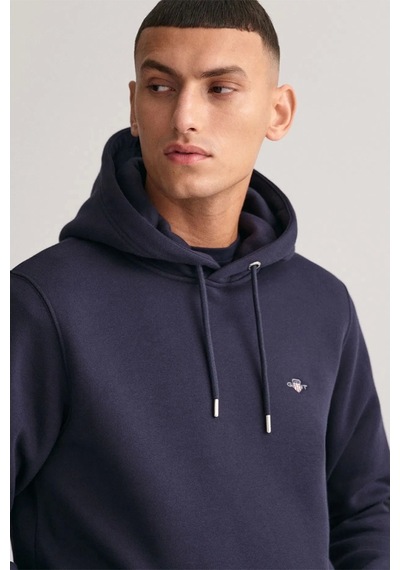 Gant 2007058.433 Erkek Regular Fit Kapüşonlu Sweatshirt Lacivert