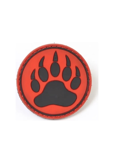 Ayı Pençe Kırmızı Peç - Patch Kırmızı