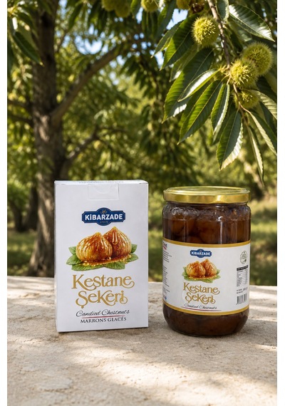 Kestane Şekeri - Şerbetli Kavanoz - 850 Gr