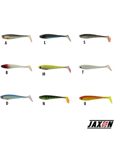 Silikon Balık Jaxon Gummy Intensa Tg-ına105 11cm 5 Li Pk Renk:u