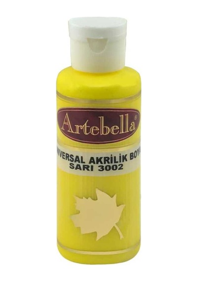 Sarı Akrilik Boya Artebella Sarı Akrilik Boya 3002 Boya Sarı 130
