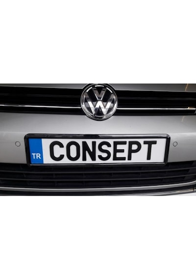 2 Adet Piyano Black Plakalık. Piano Black Licanse Plate Frame 308742391