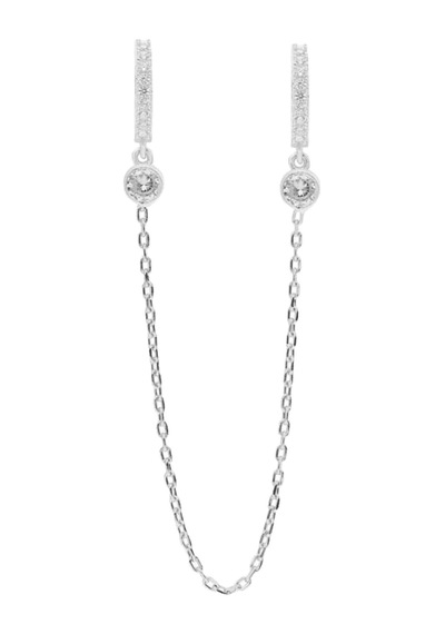 Double String Küpe 719904 Silver Gümüş
