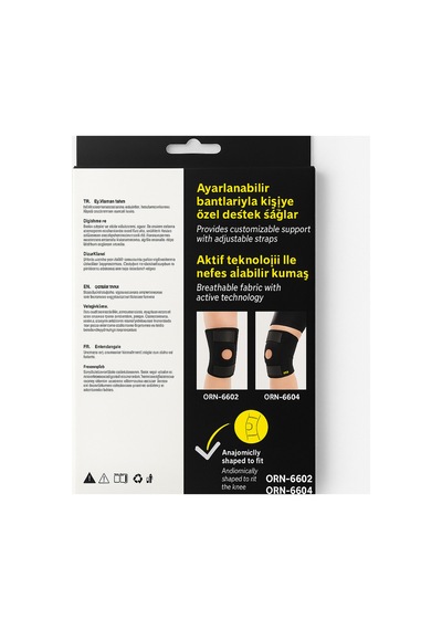 Patella Ve Ligament Destekli Dizlik Ayarlanabilir Ortopedik Dizlik