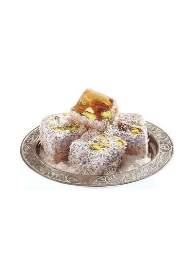 Hindistan Cevizli Antep Fıstıklı Lokum 250 G