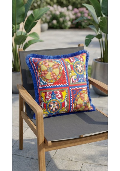 Ceramia Azure Yastık Çok Renkli