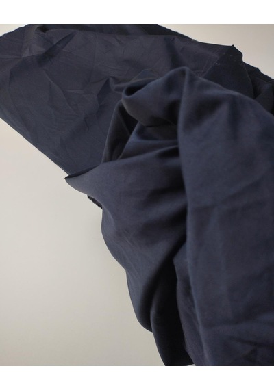 Lacivert Renkte Pamuk Saten Kumaş En 140 Cm X Boy 210 Cm -10329 Lacivert