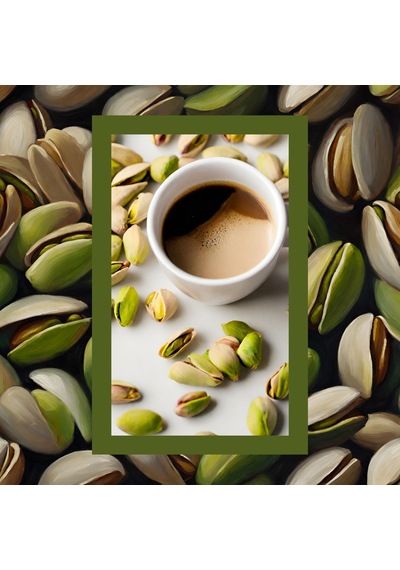 Mim And More Decaf Pistachio Coffee Kafeinsiz Antep Fıstığı Aromalı Çekirdek Kahve 200 G