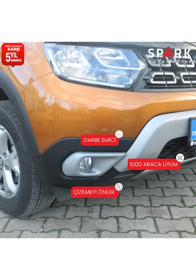 Dacia Duster 2018-2024 Yıl Aralığı Uyumlu Sis Farı Çerçevesi 2 Parça
