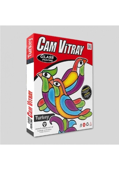 Cam Vitray 22 28 - El Sanatları - Kumtoys