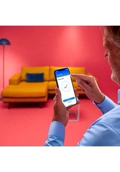 Wiz Beyaz Akıllı Sıva Üstü Sarı-beyaz Ambiyans Kare Panel Tavan Armatürü 12w Sarı-Beyaz