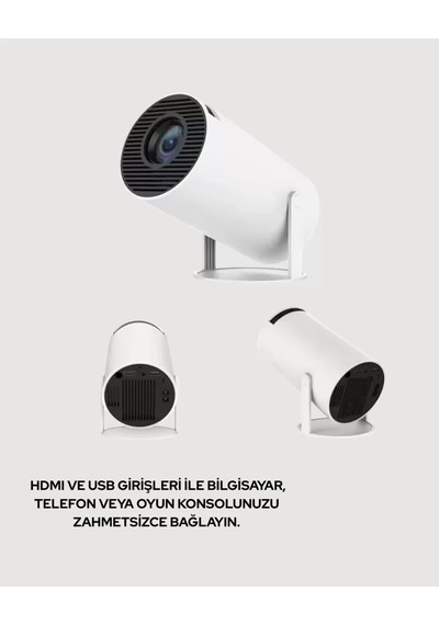 Home Ultra Pro Full Hd Ve 4k Destekli 130 İnç Projeksiyon Cihazı