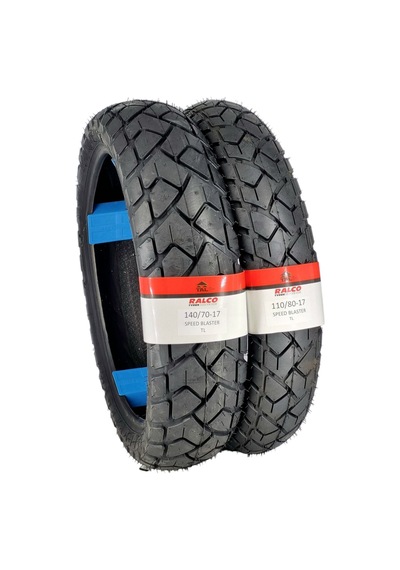 Ralco Tyres Nk 250 Lastik Takımı 140/70-17 Ve110/80-17 Tl Tubeless - Dubleks Motosiklet Lastiği Speedblastera30