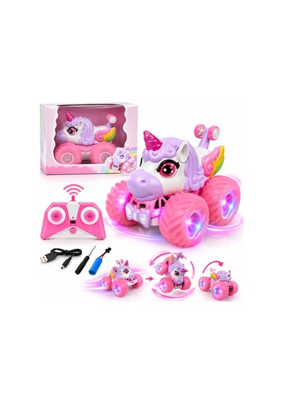 Lh-c091 Car Pink Color Uzaktan Kumandalı Oyuncak Corn Pembe