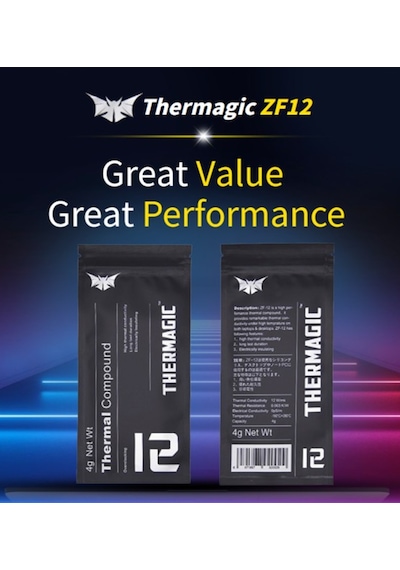 Zf-12 Yüksek Performans 12W Mk Termal Macun 4Gr