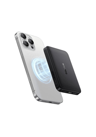 Baseus Enrfll Fm12 Magsafe 10.000 Mah 22.5w Pb Taşınabilir Şarj Cihazı Beyaz