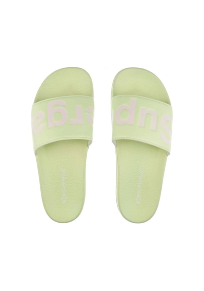 Superga 1908 Slides Polysoft Unisex Yeşil Terlik Yeşil