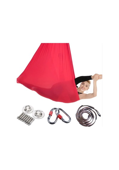 Özel Seri Yfs-200 Red Yoga Fly Set Kırmızı Renk Ekipman Modern Spor Aleti