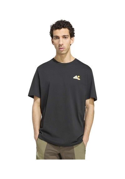 Black Adidas Erkek Koşu Ve Yürüyüş T-shirt M Camper G T Ks2518 siyah