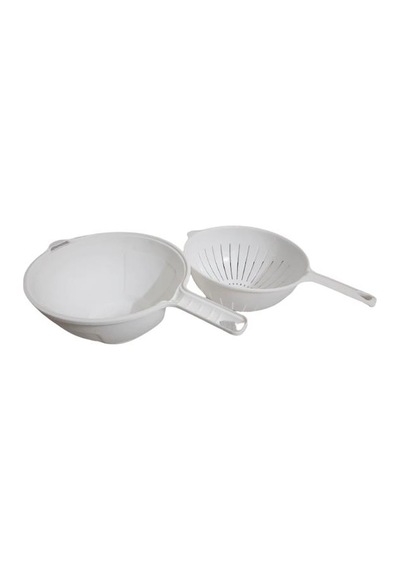 Moonstar Küvetli Süzgeç Pratik Çift Yönlü Süzgeç-Clb-355-Beyaz