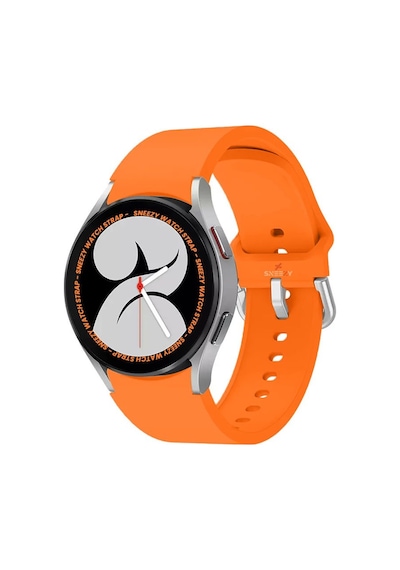 Samsung Galaxy Watch 6 40 43 44 47mm Uyumlu  Tasarım Kavisli Purelux Silikon Kordon