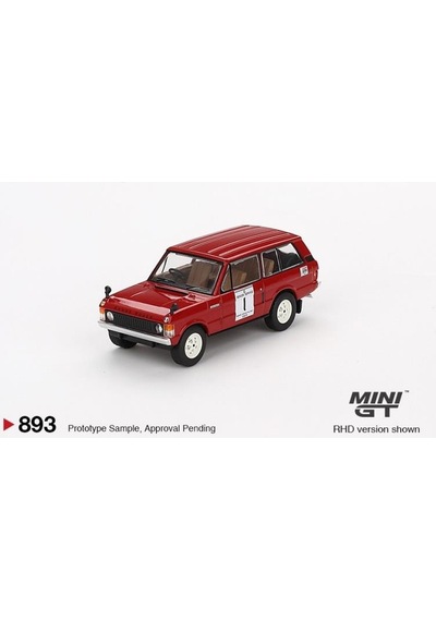 Bl 893 Minigt Range Rover 1971 International Hillrally Winner 1/64 Model Araba