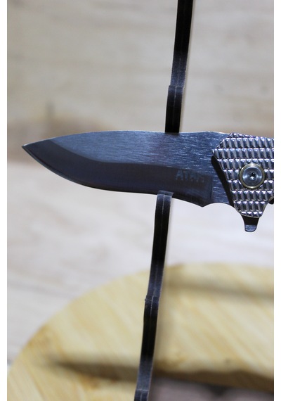 İthal Metal Cep Kamp Çakısı Metal Gri