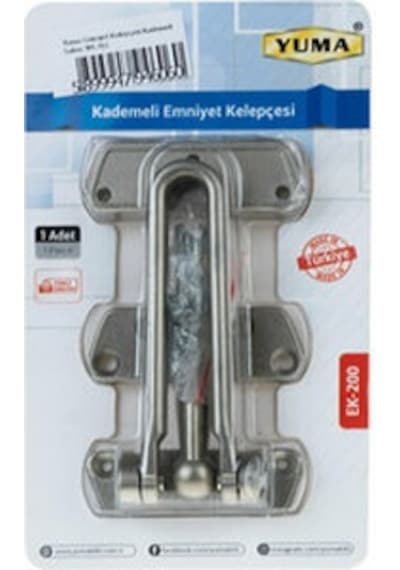 Yuma Kademeli Kapı Emniyet Kelepçesi - Saten - Ek-200