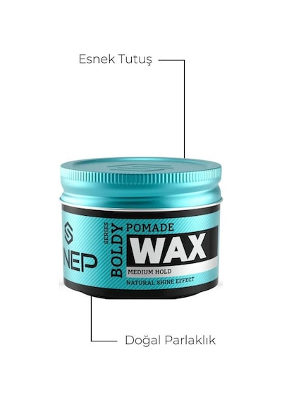 Sinep Pro-care Premium Seri Boldy Matte Pomade Wax 100 Ml