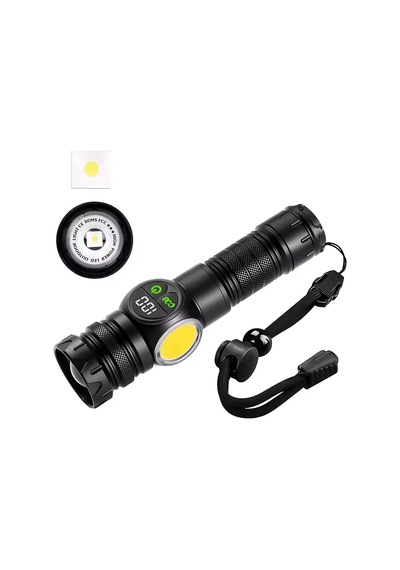 9 Mod Şarjlı Kamp Lambası El Feneri Wt-704 Kırmızı