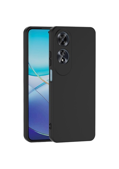 Zore Oppo A60 Uyumlu Nvth Mara Lansman Kapak-siyah