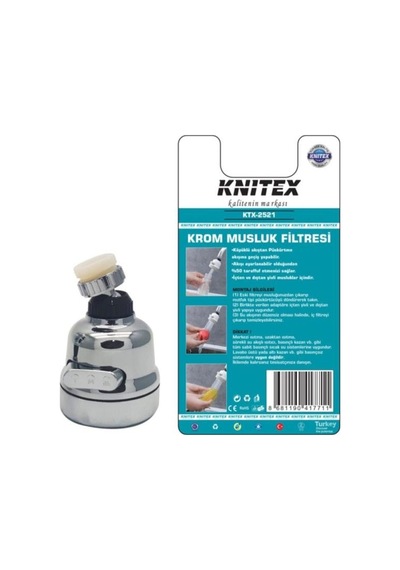 Knitex Kübar Fonksiyonlu Musluk Başlığı KTX-2521