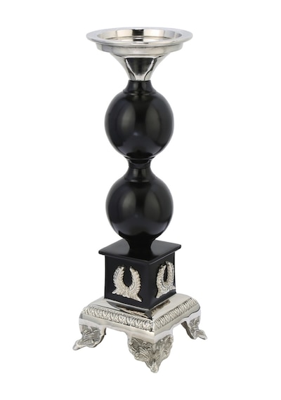 Vitale Bern Şamdan Siyah Silver 40 Cm Ak.ıu0416