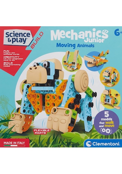Clementoni Mechanics Junior Hareketli Hayvanlar 75060