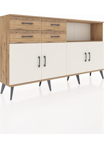 Arges Konsol 4 Raflı 4 Çekmeceli 4 Kapaklı 176x30x99 Çam-aytaşı/çam Aytası/atlas Çam - Atlas Çam Arges Konsol 4 Raflı 4 Çekmeceli 4 Kapaklı 176x30x99 Çam-aytaşı/çam Aytası/atlas Çam - Atlas Çam