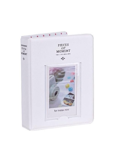 Instax Moment Polakart Fotoğraf Albümü - 65 Kapasite - 6x9 Ebat Beyaz