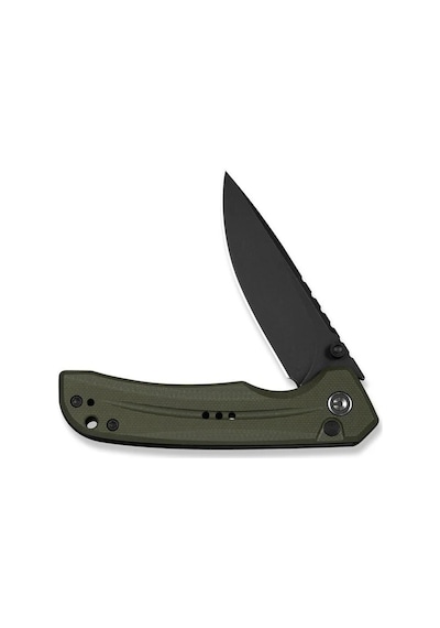 Civivi Tarask Od Green G10 Handle Black Stonewashed Nitro-v Blade Kamp Çakı Yeşil
