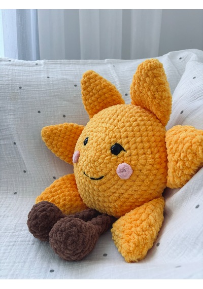 Sunny Peluş Oyuncak Kahverengi - Sarı