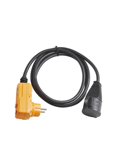 Brennenstuhl Koruyucu Adaptör Kablosu Fı Ip44 2 M Siyah H07rn-f 3g1,5