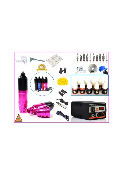 Xl-5341D Hybrıd Tattoo Pen Kalıcı Makyaj Makinası Seti - Mabuchı