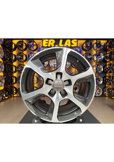 4 Adet Audi 7.5 16 5 112 Et45 57.1 Gun Mack Jant Revize Edilmiş Takım