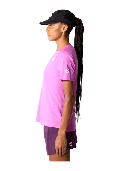 The North Face W Summit High Trail Run Kadın Mor Outdoor T-shirt Nf0a7ztvqıx1 Mor