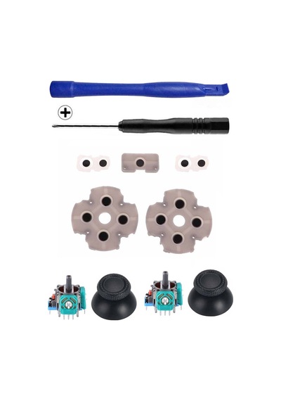 Ps5 Versiyon 1 Analog Motor Topuz İç Lastik Tornavida Ayırıcı Tamir Seti Playstation 5 Kol Tamiri Renkli