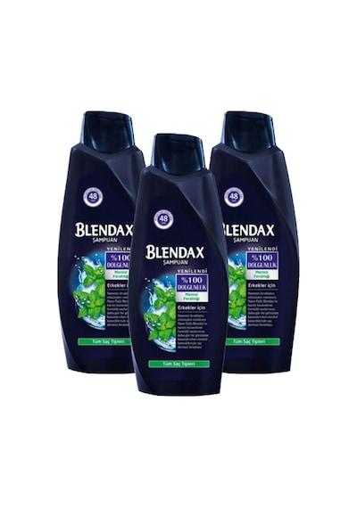 Blendax Erkek Mentol Ferahlığı Şampuan 3 x 500 ML