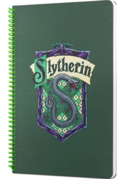 Spiralli Defter Harry Potter Slytherin Yeşil Çizgili Defter 80 Yp 17x24 Dft-388579 Yeşil